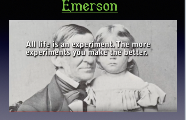All life is an experiment. Emerson All life is an experiment. Emerson